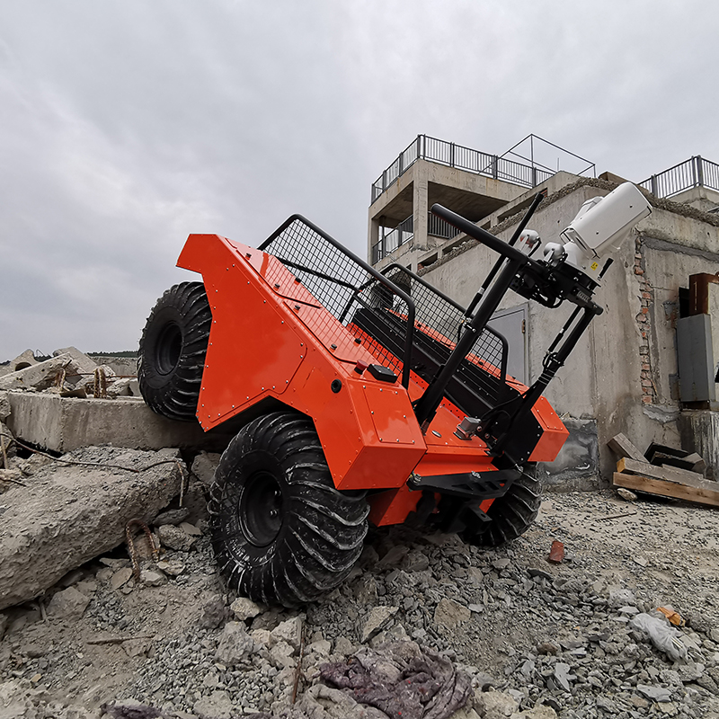 水陸兩棲無人越野平臺(水陸兩棲應急救援全地形多功能機器人)